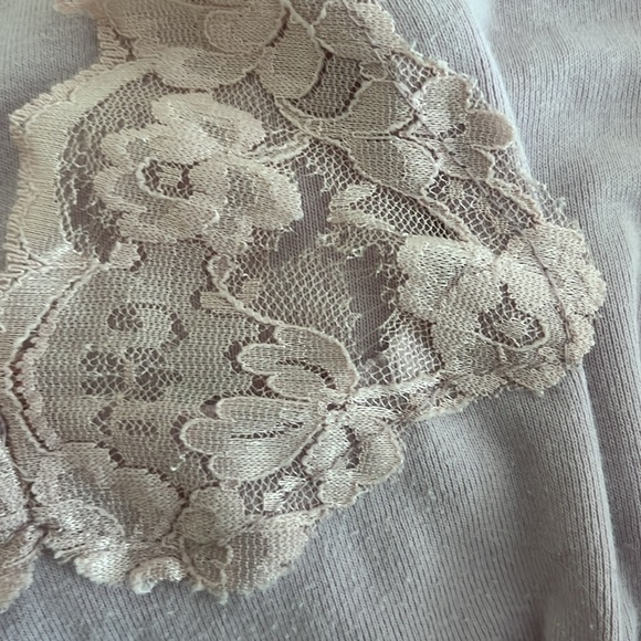 Adorable Pink/lilac Lace DKNY Jeans Tank top! - Picture 6 of 7